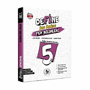 Fİ YAYINLARI  5. SINIF DEFİNE FEN BİLİMLERİ SORU BANKASI